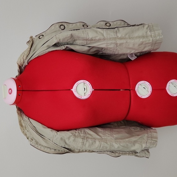 DECREE tan zip-up jacket size medium - Picture 4 of 11